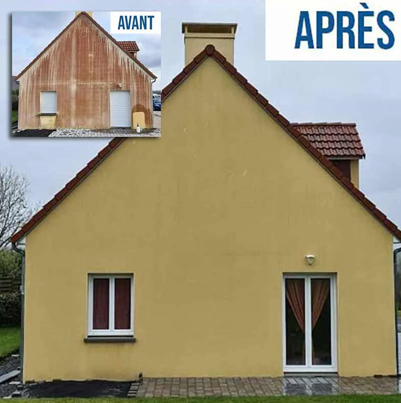 Ravalement façade enduit Rouen