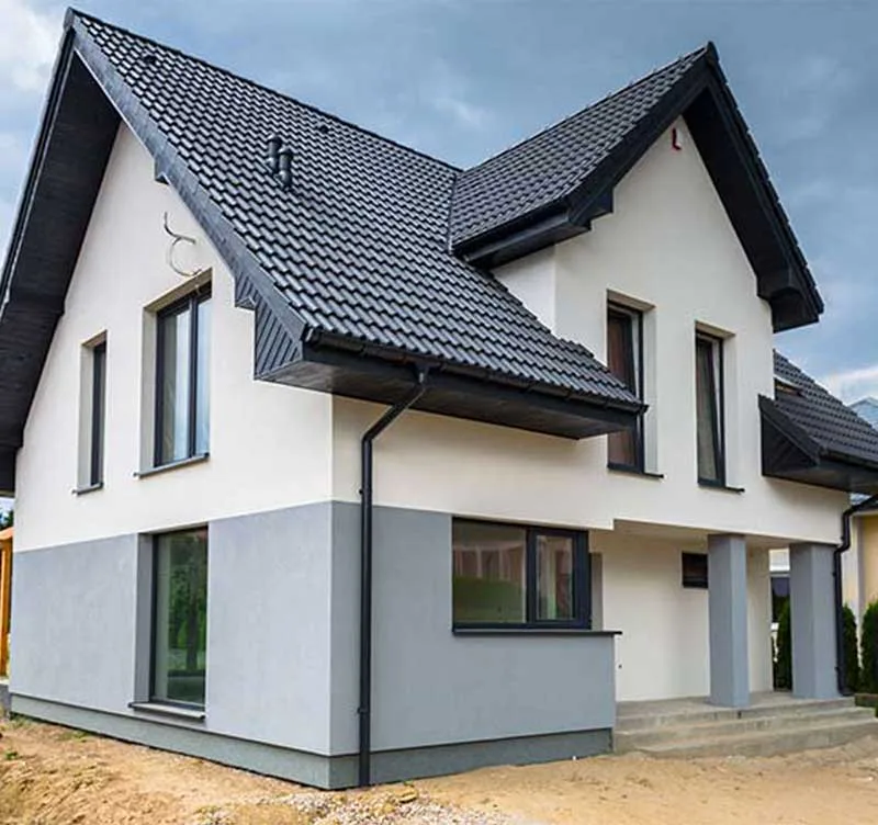 Mise en peinture façade artisan