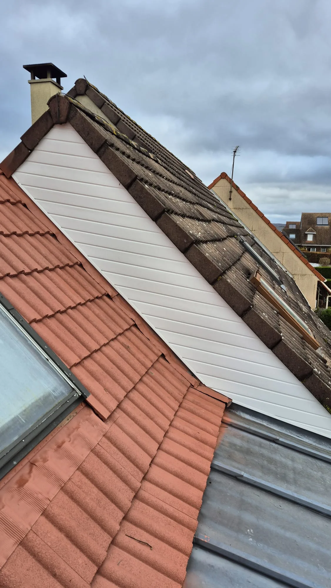 Après pose couverture PVC Rouen